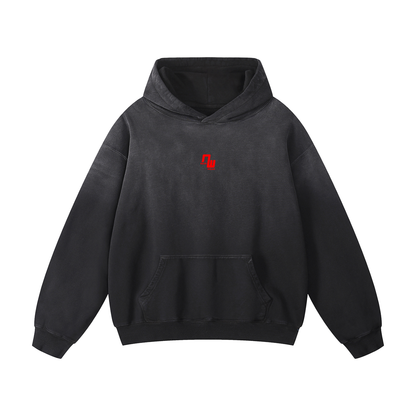 Loved by God Sunfade Hoodie – Black- 002